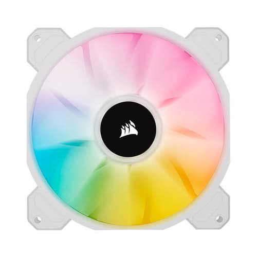 Corsair iCUE SP140 RGB Elite White Cabinet Fan (Single Pack)